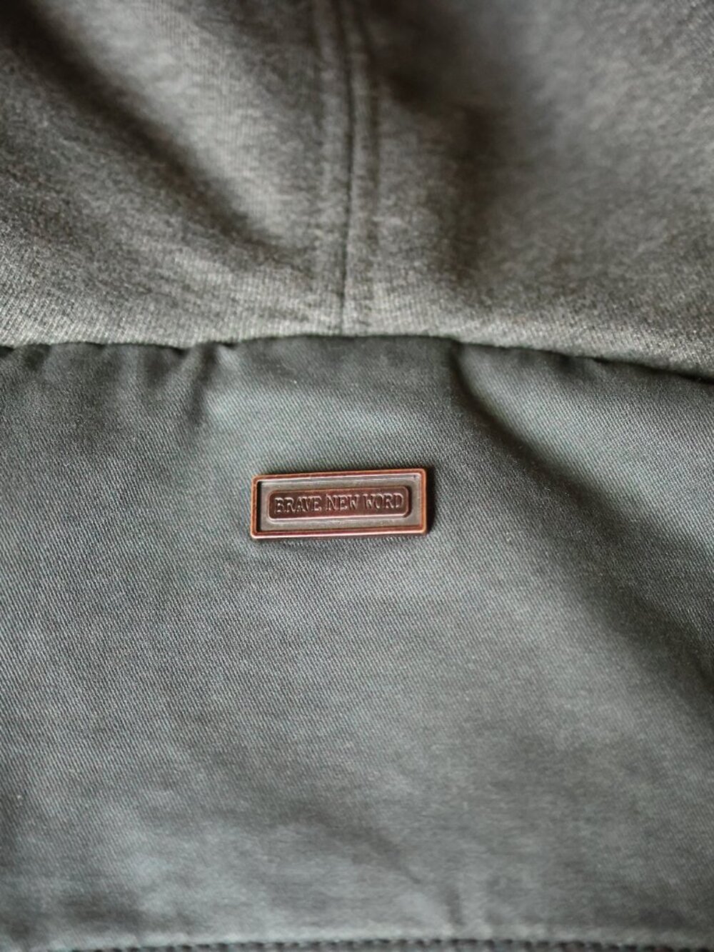 Very Rare Naketano Jacket Sz S Grey Asymetric Zip Like New - Picture 11 of 15